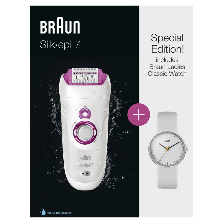 Braun Silk-épil 7 7521 GS Epilatör / Epilasyon + Watchbox - 1
