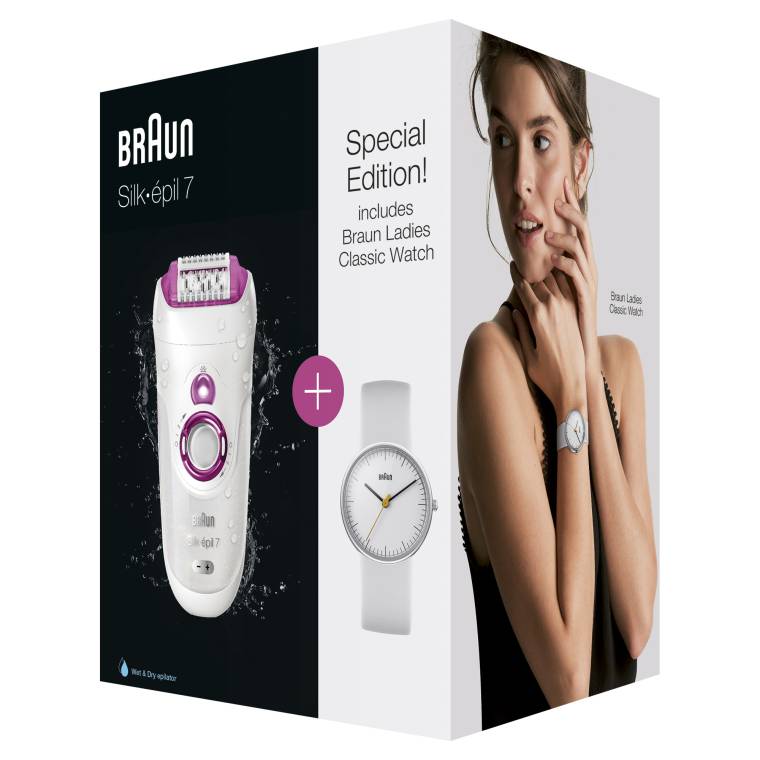 Braun Silk-épil 7 7521 GS Epilatör / Epilasyon + Watchbox - 5