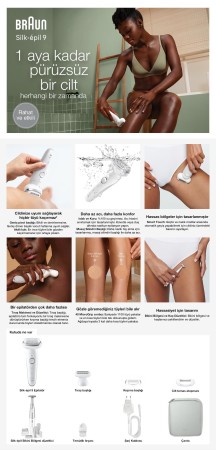 Braun Silk-épil 9 9-241 Epilatör - 10
