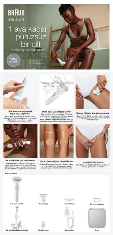 Braun Silk-épil 9 9-241 Epilatör - 10