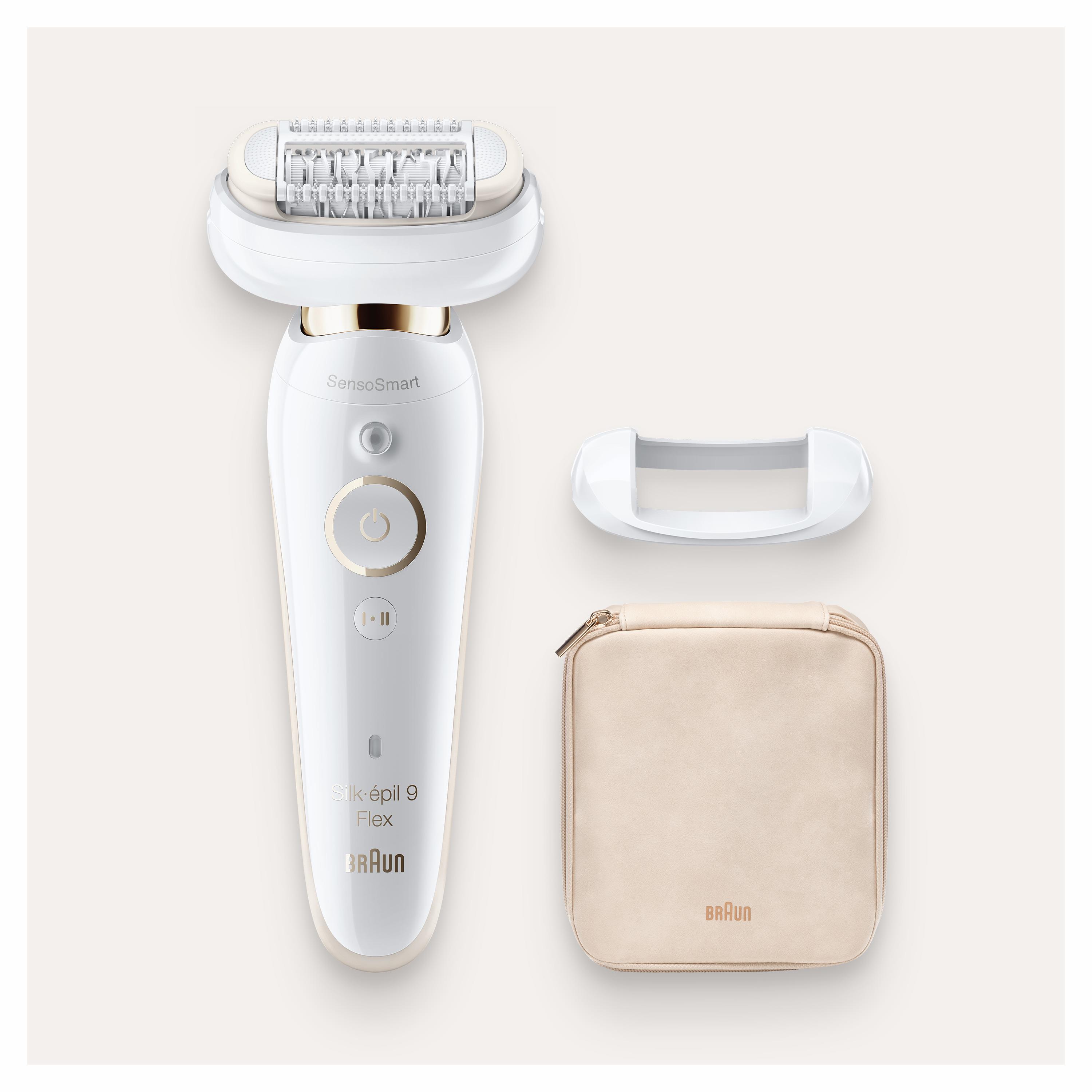 Braun Silk-épil 9 Flex 9001 Kablosuz, Islak&Kuru Epilatör + Seyahat Çantası - 5
