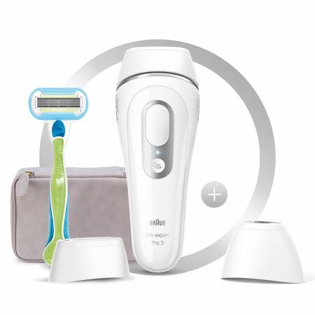 Braun Silk Expert Pro 3 PL3133 300.000 Atımlı, 2 Başlıklı Yeni Nesil IPL + Seyahat Çantası - 1