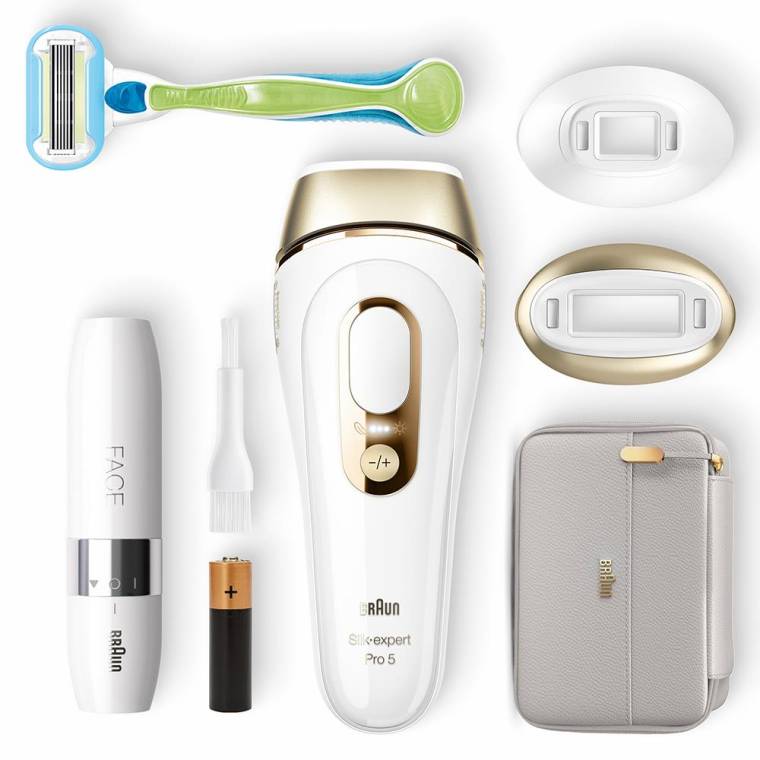 Braun Silk Expert Pro 5 PL5159 400.000 Atımlı, 2 Başlıklı Yeni Nesil IPL + FS1000 + Tasarım Çanta - 6