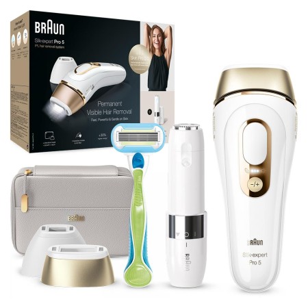 Braun Silk Expert Pro 5 PL5159 400.000 Atımlı, 2 Başlıklı Yeni Nesil IPL + FS1000 + Tasarım Çanta - 7