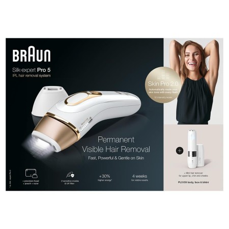 Braun Silk Expert Pro 5 PL5159 400.000 Atımlı, 2 Başlıklı Yeni Nesil IPL + FS1000 + Tasarım Çanta - 8