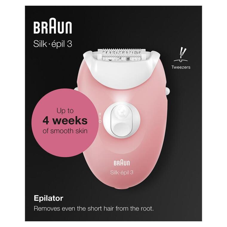 Braun Silk-épil 3 3176 Smartlight, 2 Hız Ayarı, Kablolu Epilatör - 6