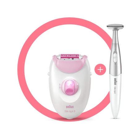 Braun Silk-épil 3 3321 Epilatör / Epilasyon + Bikini Trimmer - 1