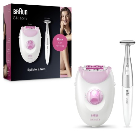 Braun Silk-épil 3 3321 Epilatör / Epilasyon + Bikini Trimmer - 6