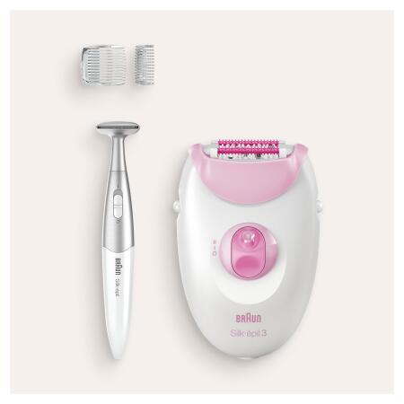 Braun Silk-épil 3 3321 Epilatör / Epilasyon + Bikini Trimmer - 5