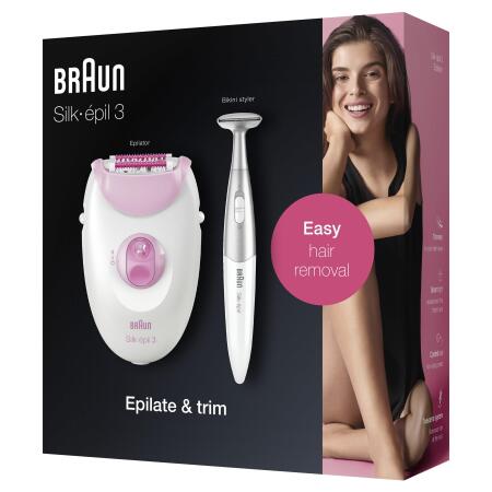 Braun Silk-épil 3 3321 Epilatör / Epilasyon + Bikini Trimmer - 8