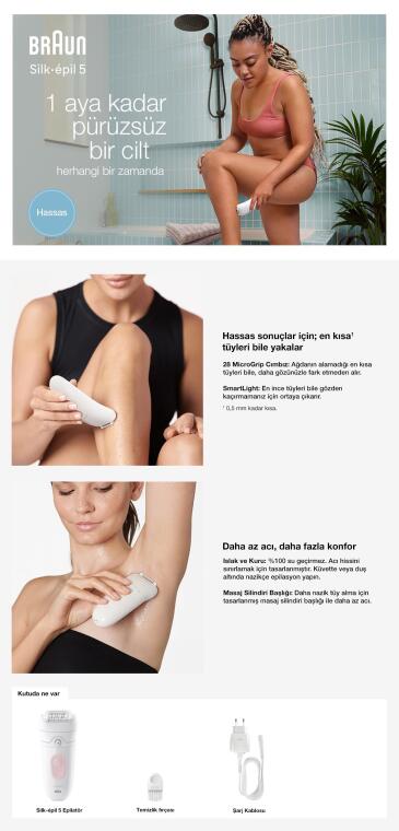 Braun Silk-épil 5 5-000 Epilatör - 9