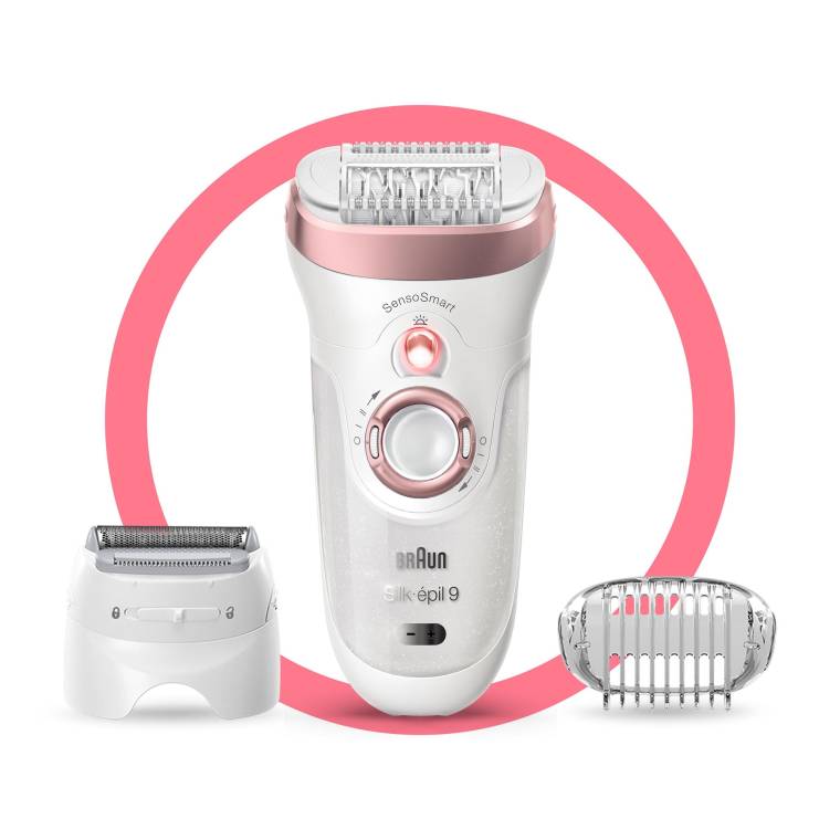Braun Silk-épil 9 9730 SensoSmart, Kablosuz, Islak&Kuru, 2 Ek Parçalı, 2'si 1 Arada Epilatör - 1