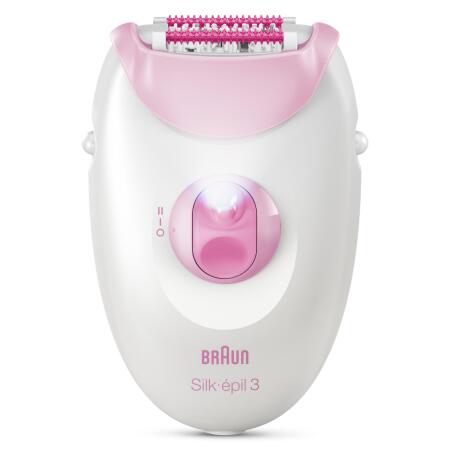 Braun Silk·épil 3 Kablolu Epilatör, Kalıcı Pürüzsüz Cilt, 3-000 - 7