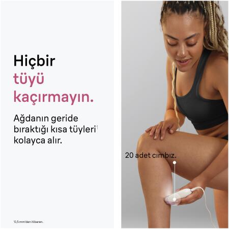 Braun Silk·épil 3 Kablolu Epilatör, Kalıcı Pürüzsüz Cilt, 3-031 - 3