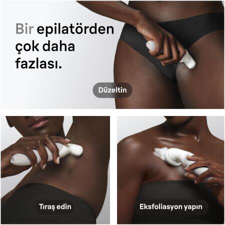 Braun Silk·épil 9 Epilatör, Islak ve Kuru, Kalıcı Pürüzsüz Cilt, 9-061 - 6
