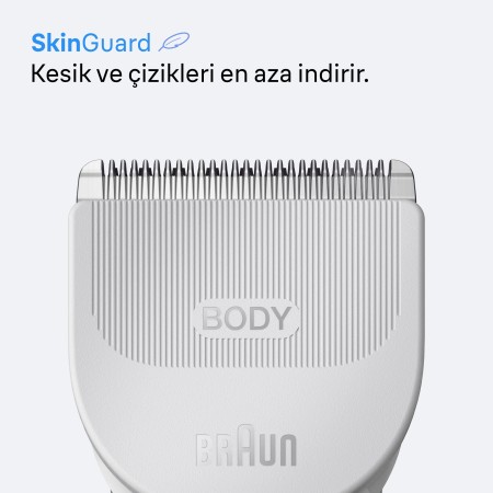 Braun Vücut Tıraş Makinesi Series 3, +3 Aksesuar, Su Geçirmez, BG3530 - 3