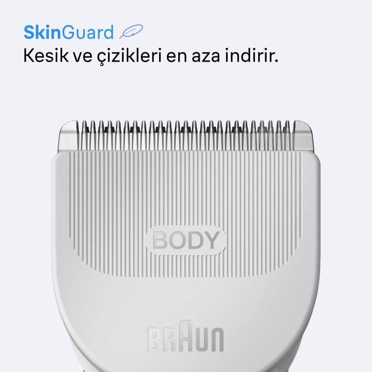 Braun Vücut Tıraş Makinesi Series 3, +3 Aksesuar, Su Geçirmez, BG3530 - 3