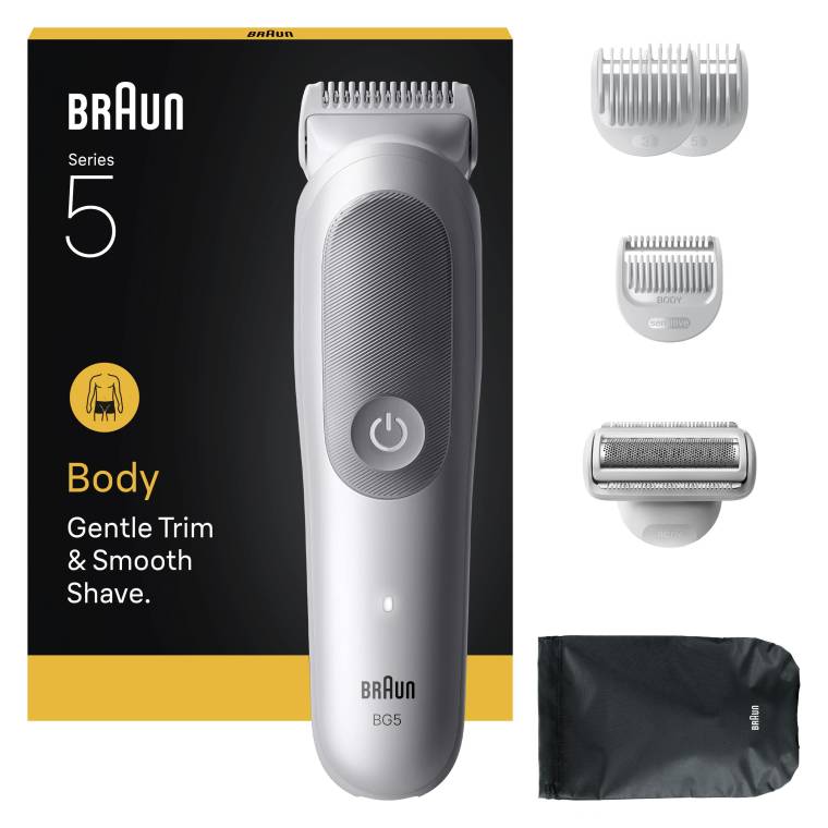 Braun Vücut Tıraş Makinesi Series 5, +6 Aksesuar, Su Geçirmez, BG5550 - 1