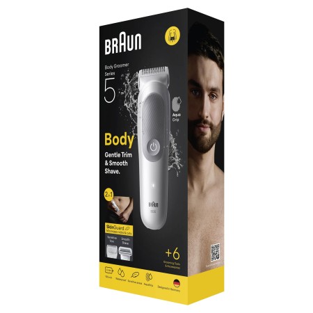 Braun Vücut Tıraş Makinesi Series 5, +6 Aksesuar, Su Geçirmez, BG5550 - 9