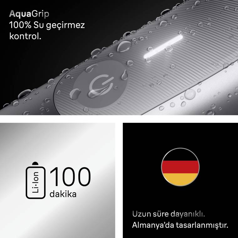 Braun Vücut Tıraş Makinesi Series 7, +6 Aksesuar, Kompakt, SmartLight, BG7550 - 6