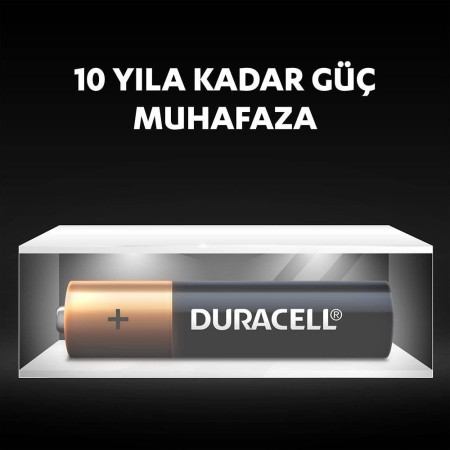 Duracell Alkalin AAA İnce Kalem Piller, 4’lü paket - Thumbnail