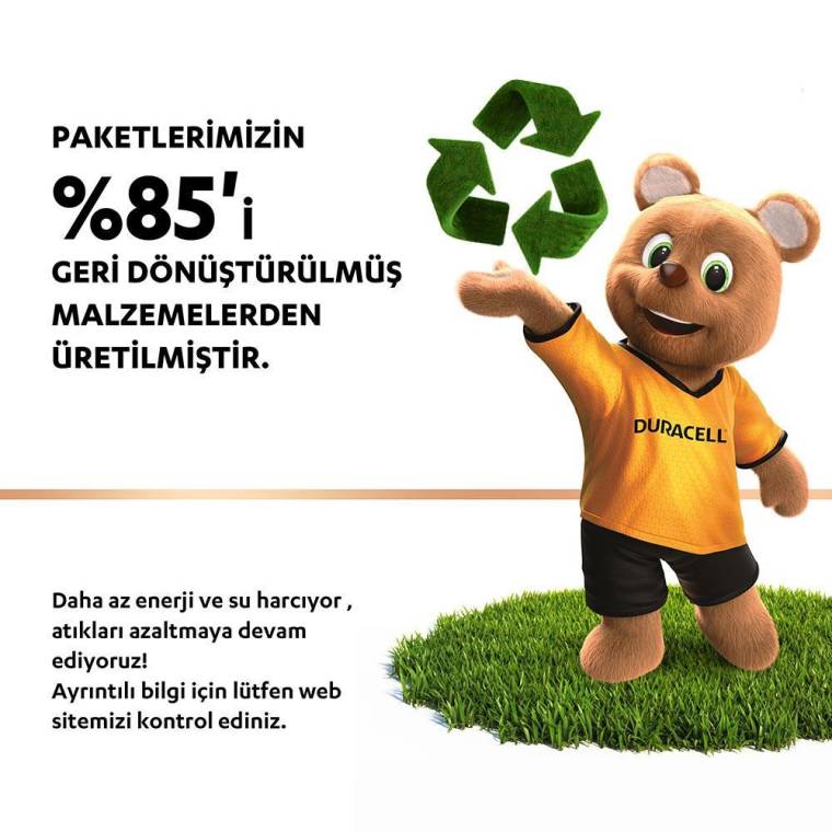 Duracell Alkalin AAA İnce Kalem Piller, 4’lü paket - 3