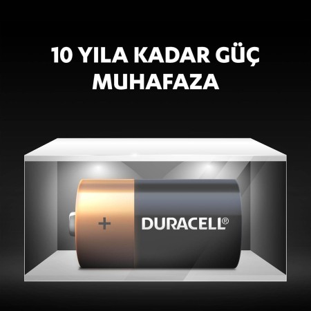 Duracell Alkalin C Piller, 2'li paket - Thumbnail