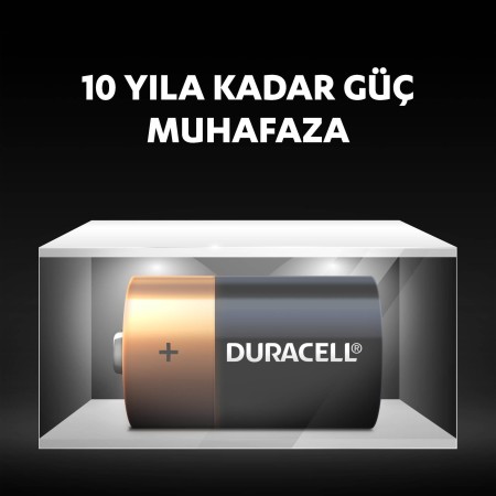 Duracell Alkalin D Piller, 2’li paket - Thumbnail