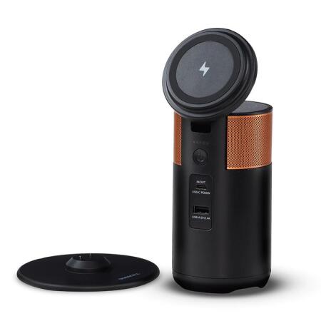 Duracell M100 Taşınabilir Şarj İstasyonu 15.000 mAh, 100W, USB-C, USB-A, Kablosuz Şarj