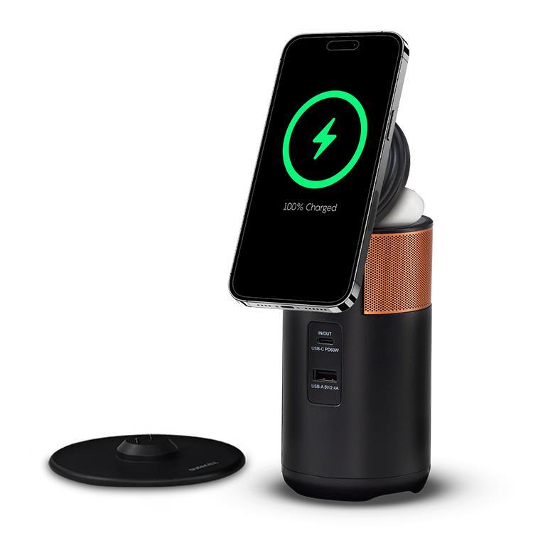 Duracell M100 Taşınabilir Şarj İstasyonu 15.000 mAh, 100W, USB-C, USB-A, Kablosuz Şarj - 3