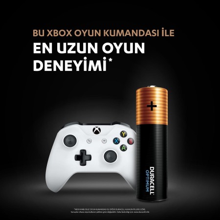 Duracell Optimum AA Alkalin Pil, 1,5 V LR6 MN1500, 6’lı paket - Thumbnail