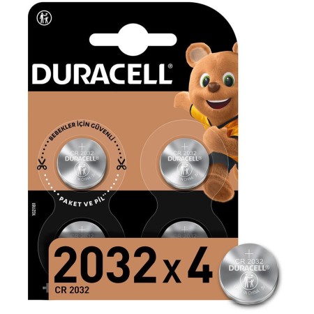 Duracell - Duracell Özel 2032 Lityum Düğme Pil 3V, 4’li paket