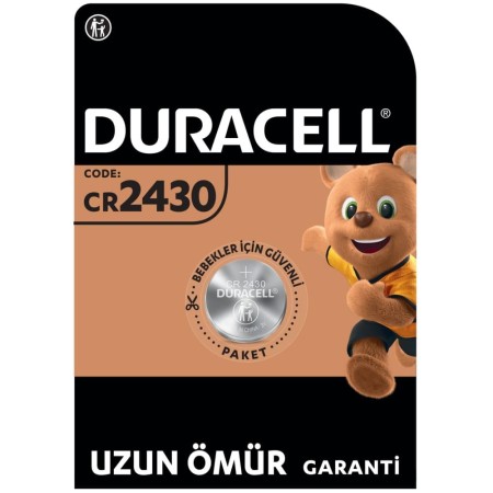 Duracell - Duracell Özel 2430 Lityum Düğme Pil 3V (DL2430/CR2430)