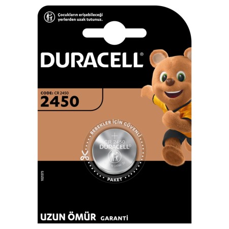 Duracell - Duracell Özel 2450 Lityum Düğme Pil 3V (DL2450 / CR2450)