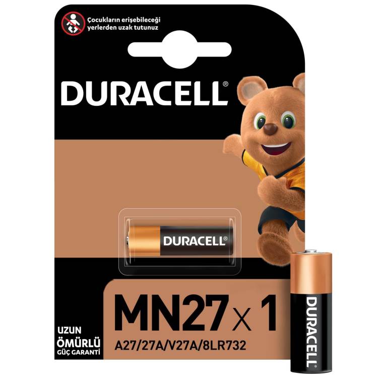 Duracell Özel Alkalin MN27 Pil 12V, 1 adet - 1