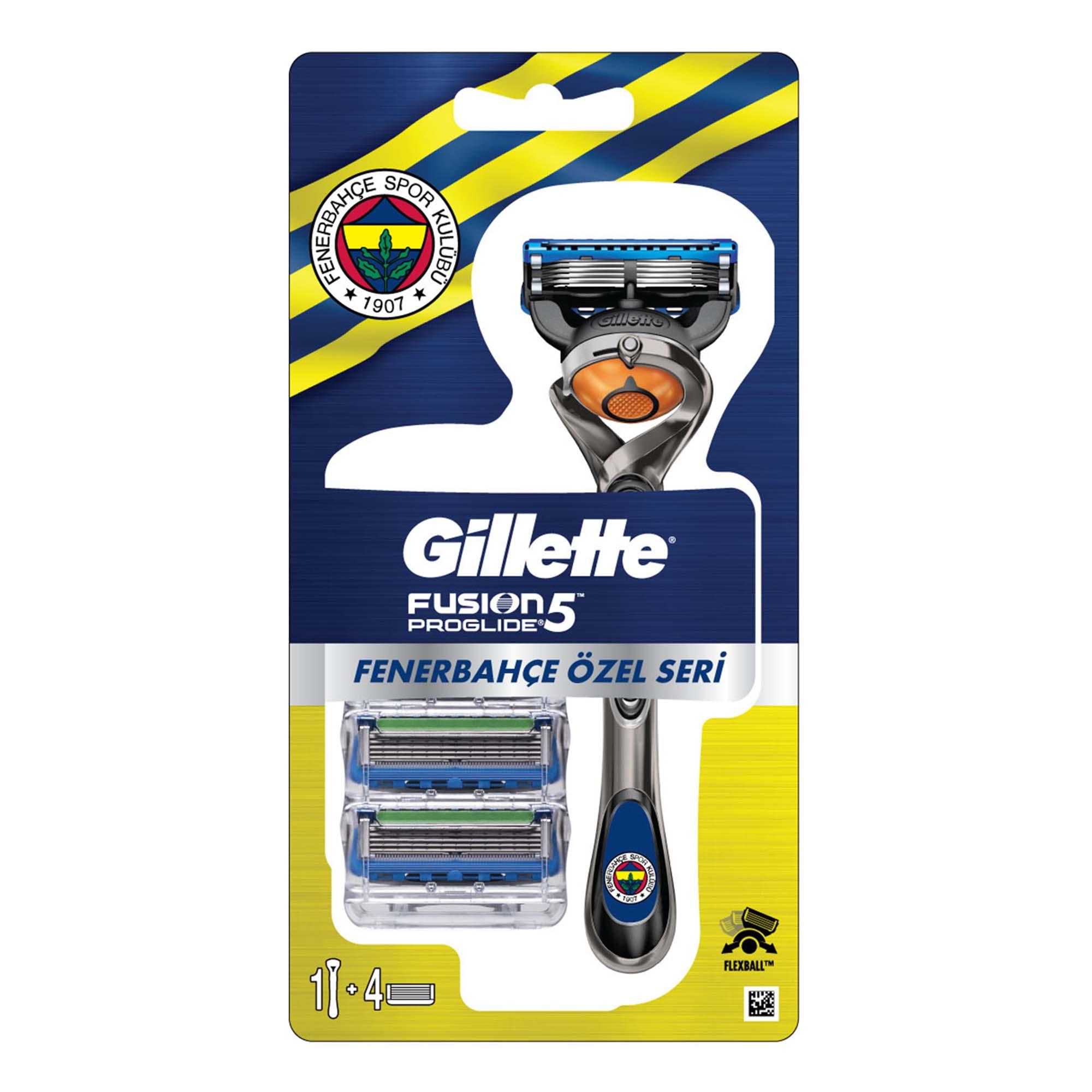 Fusion Proglide Tıraş Makinesi + 4’lü Yedek Başlık Fenerbahçe Özel Seri - 2