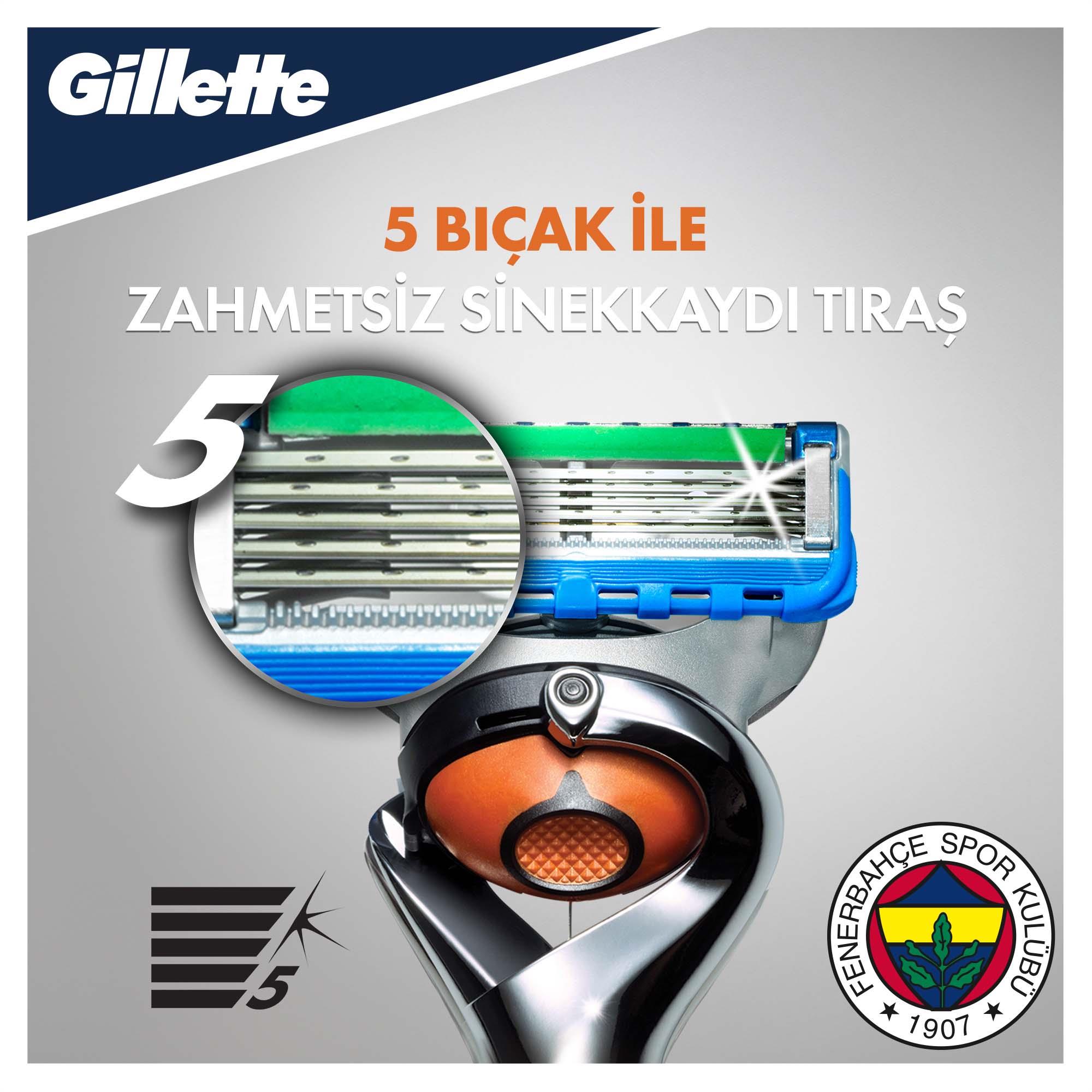 Fusion Proglide Tıraş Makinesi + 4’lü Yedek Başlık Fenerbahçe Özel Seri - 4