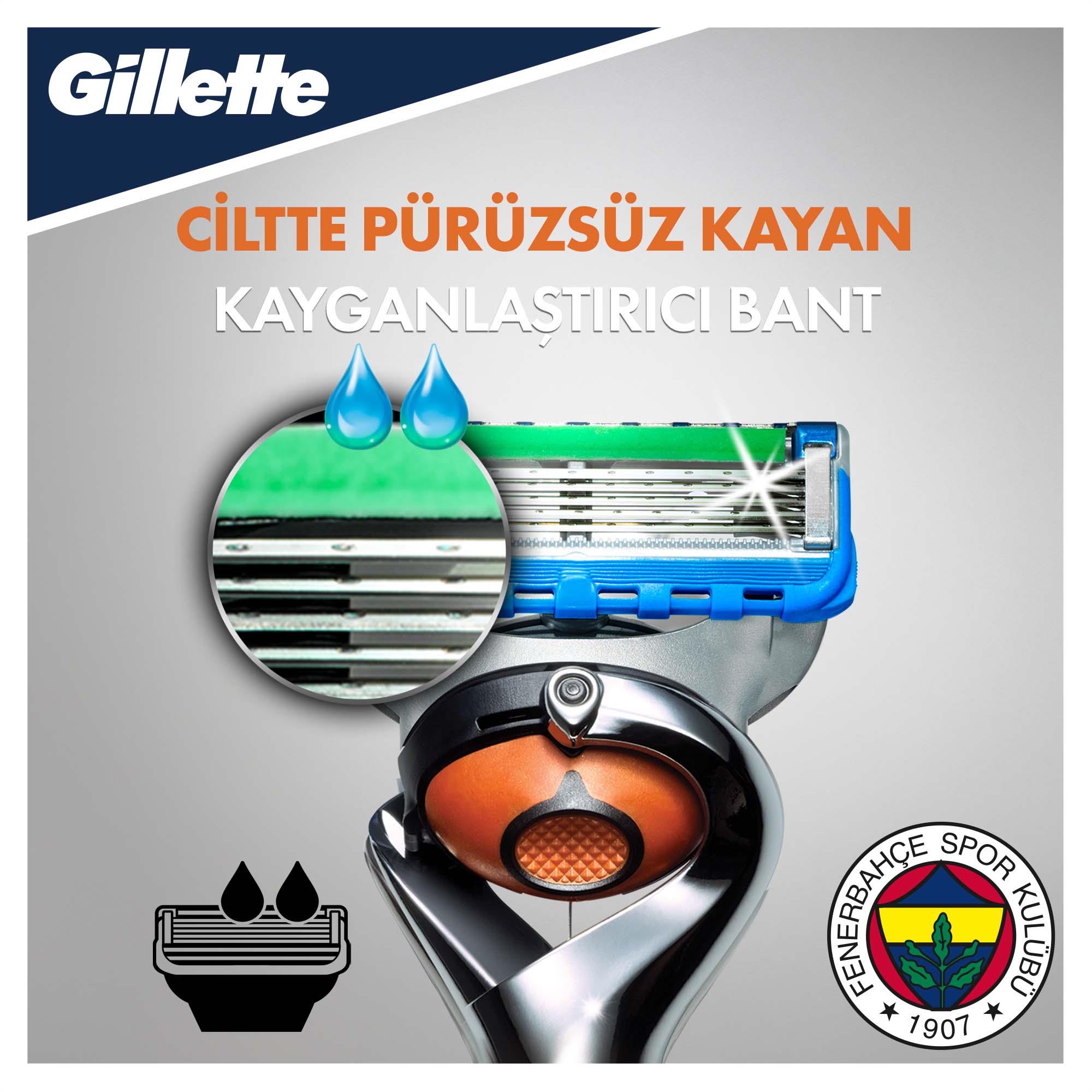 Fusion Proglide Tıraş Makinesi + 4’lü Yedek Başlık Fenerbahçe Özel Seri - 5