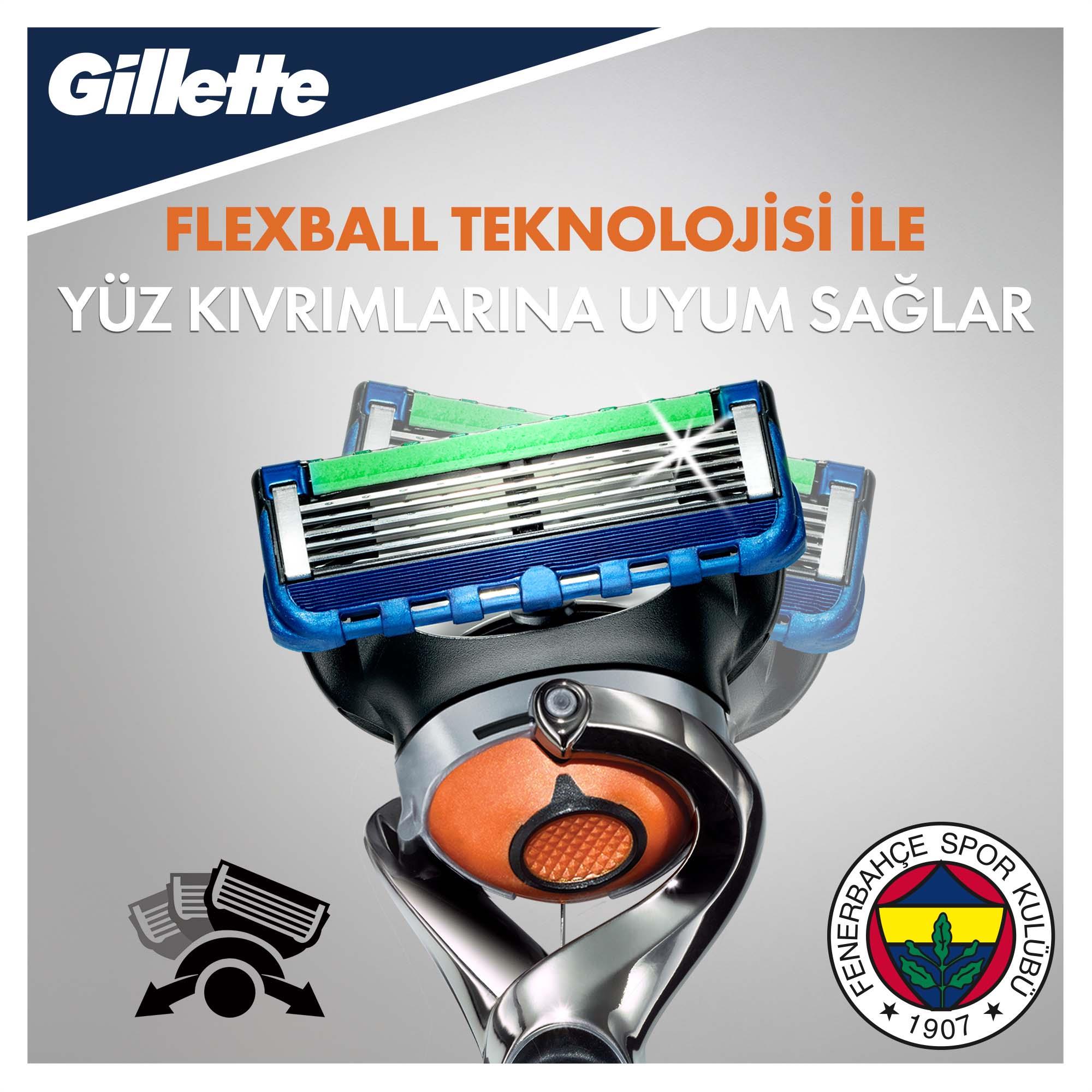 Fusion Proglide Tıraş Makinesi + 4’lü Yedek Başlık Fenerbahçe Özel Seri - 6