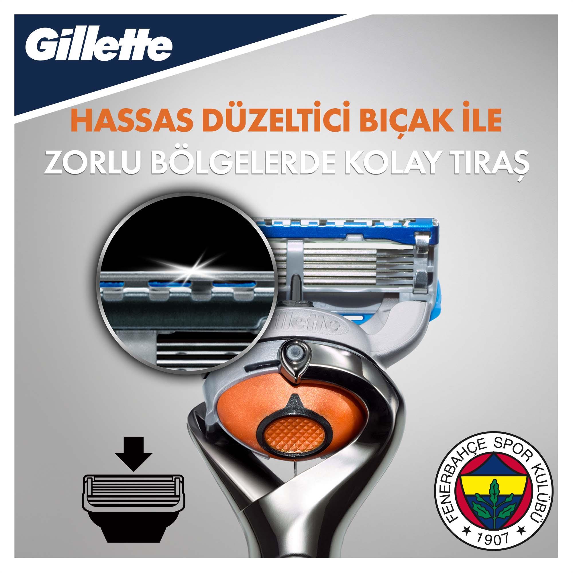 Fusion Proglide Tıraş Makinesi + 4’lü Yedek Başlık Fenerbahçe Özel Seri - 7