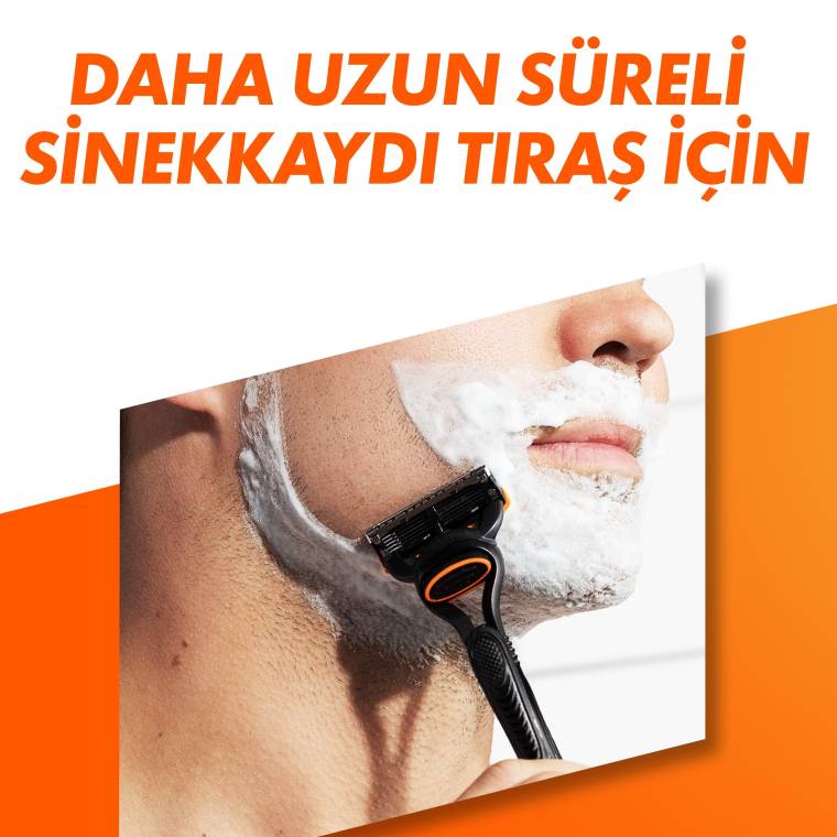 Gillette Fusion Tıraş Makinesi Gövde + 2 Başlık - 5