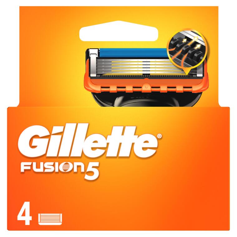 Gillette Fusion 4'lü Yedek Tıraş Bıçağı - 1