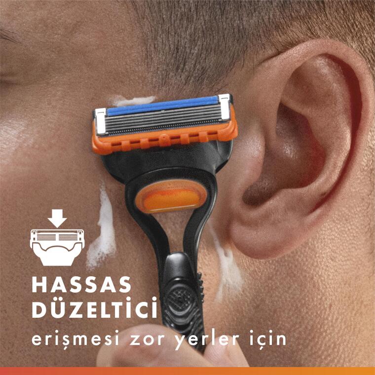Gillette Fusion 4'lü Yedek Tıraş Bıçağı - 4