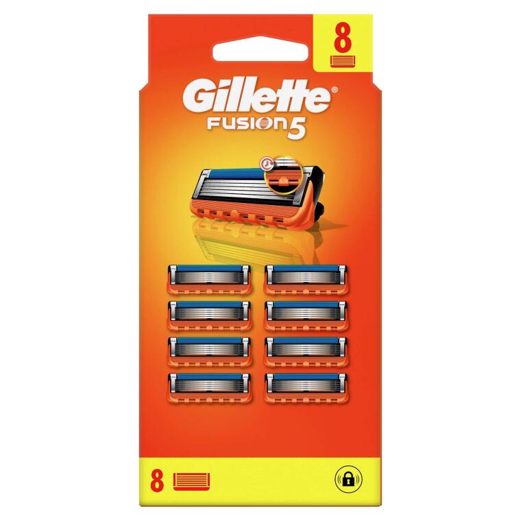Gillette Fusion 8'li Yedek Tıraş Bıçağı - 1