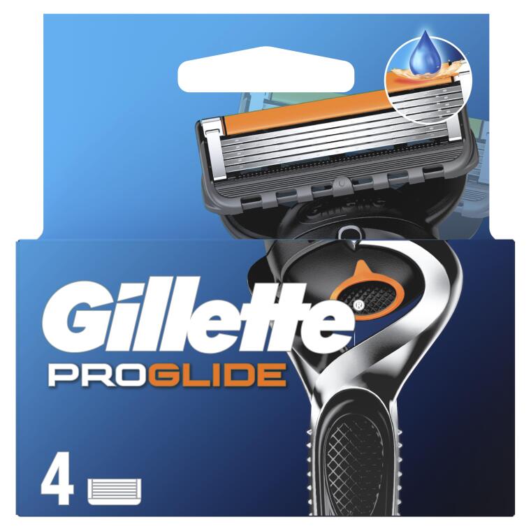 Gillette Fusion ProGlide 4'lü Yedek Tıraş Bıçağı - 1