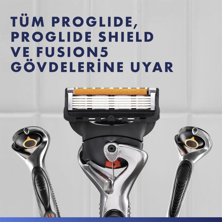 Gillette Fusion ProGlide 4'lü Yedek Tıraş Bıçağı - 5