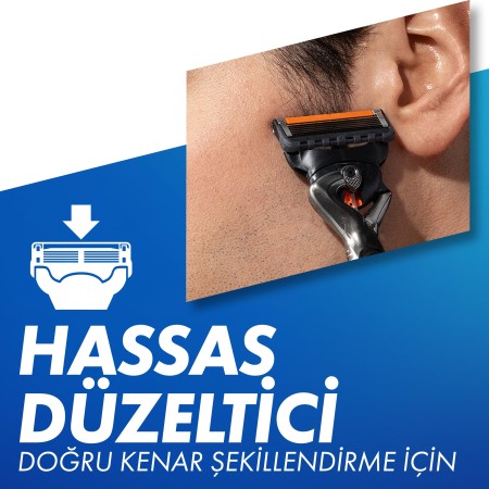 Gillette Fusion ProGlide Yedek Tıraş Bıçağı 4 Adet - Thumbnail