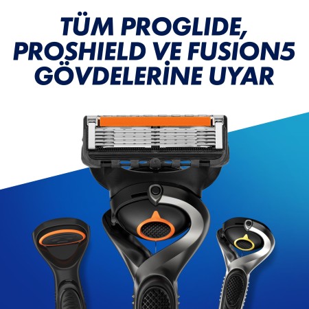 Gillette Fusion ProGlide Yedek Tıraş Bıçağı 4 Adet - Thumbnail