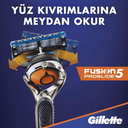 Gillette Fusion ProGlide Yedek Tıraş Bıçağı 4 Adet - Thumbnail