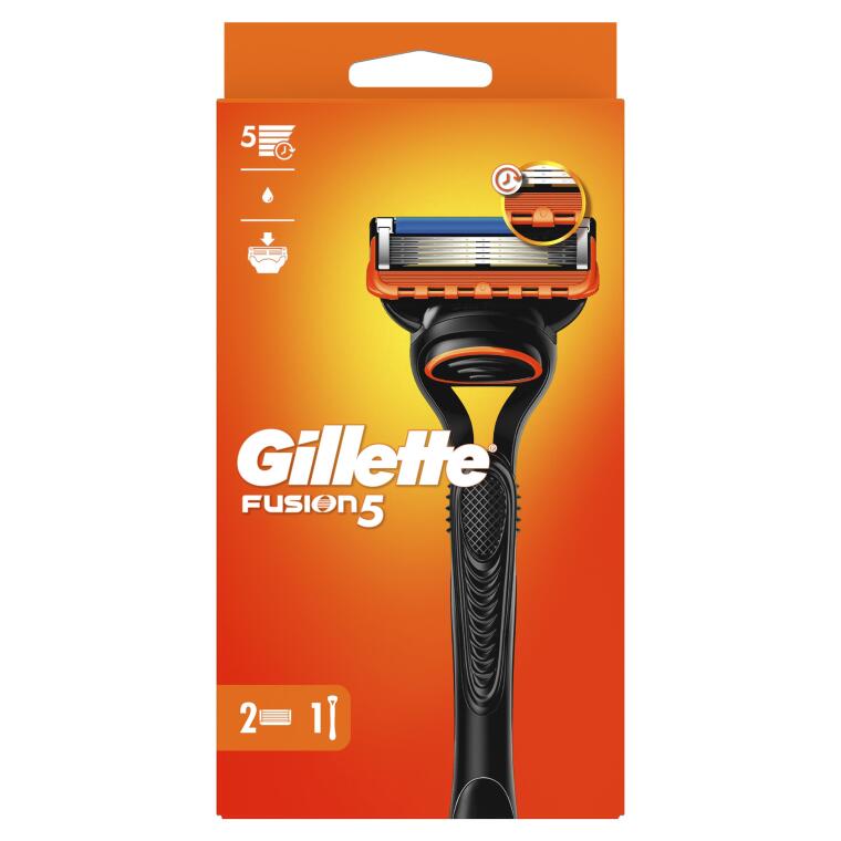 Gillette Fusion Tıraş Makinesi Gövde + 2 Başlık - 1